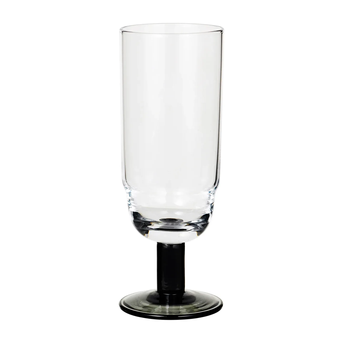 Broste Copenhagen Nordic Bistro Champagnerglas 20cl Clear-smoke stem