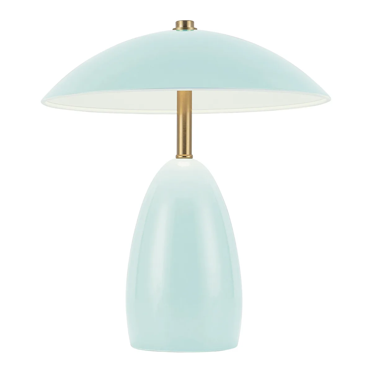 Elstead Lighting - Poppy 27cm - Portabel lampa - Ljusblå