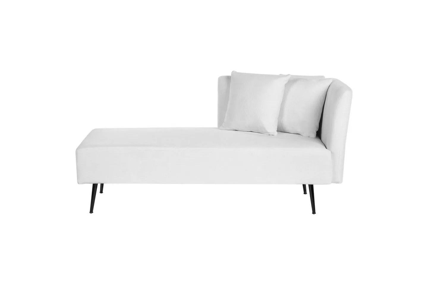Schäslong Riom Vit, Svart, Högervänd - Vit, Svart, Högervänd