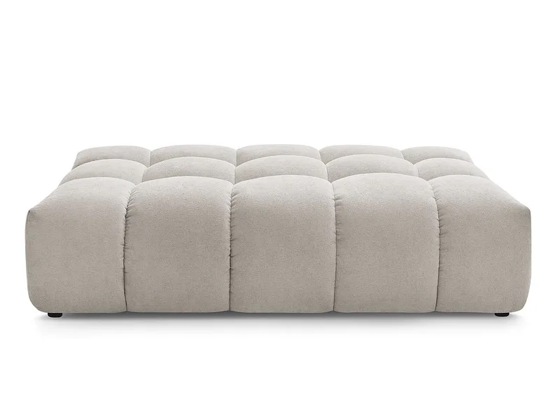 Hocker BOBOCHIC EVEREST 100x166x40cm stoff mit textur beige