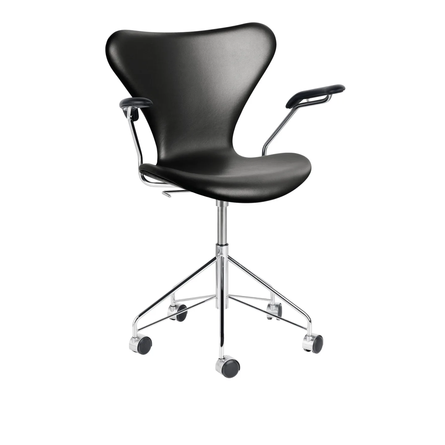 Fritz Hansen - 3217 Sjuan Essential Walnut - Kontorsstolar - Arne Jacobsen