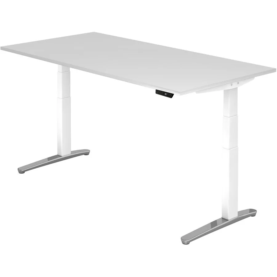 Schreibtisch Office weiss Holzwerkstoff B 200 T 100 cm