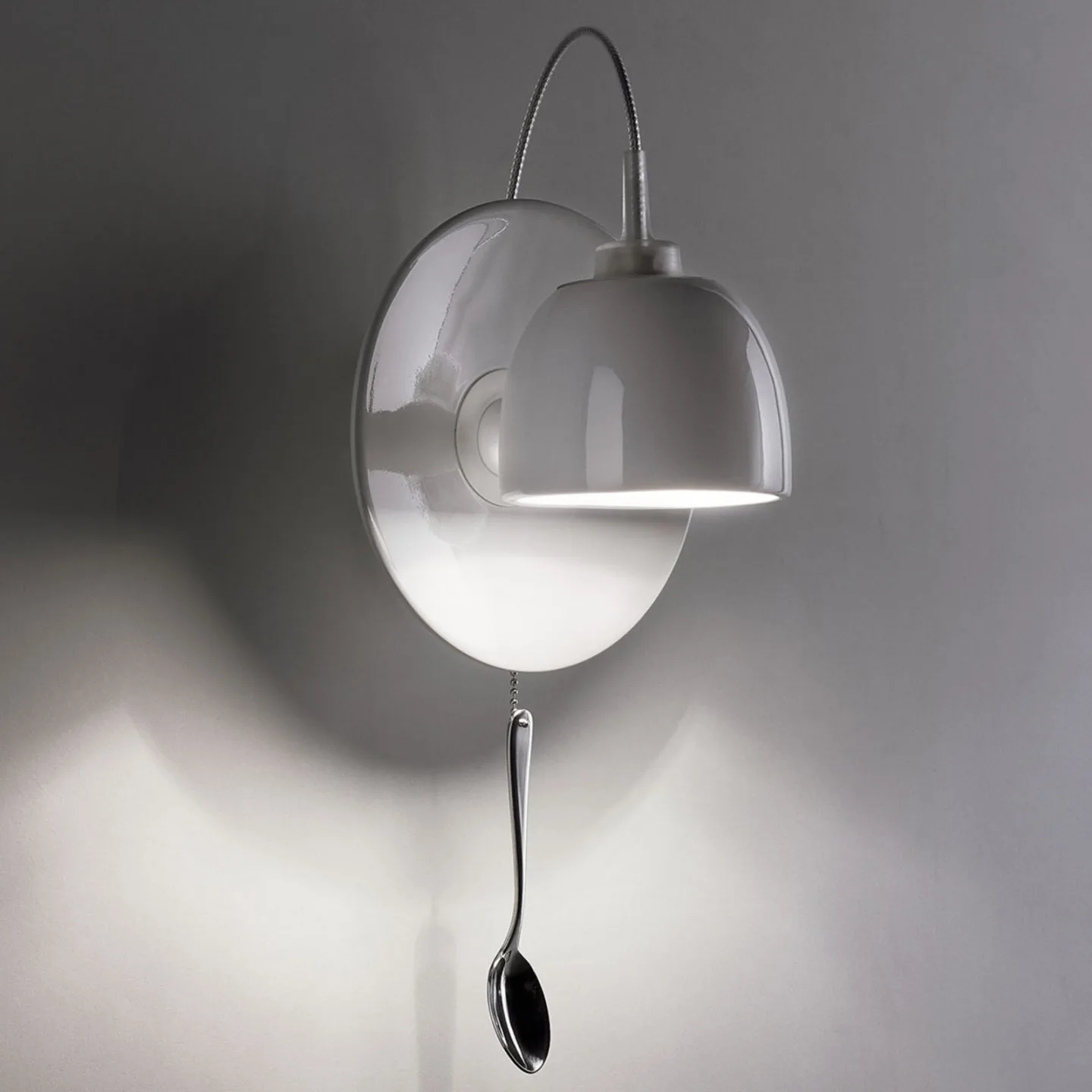 Light Au Lait Vegglampe - Ingo Maurer - Stue - Design - Keramikk - Med en lyskilde