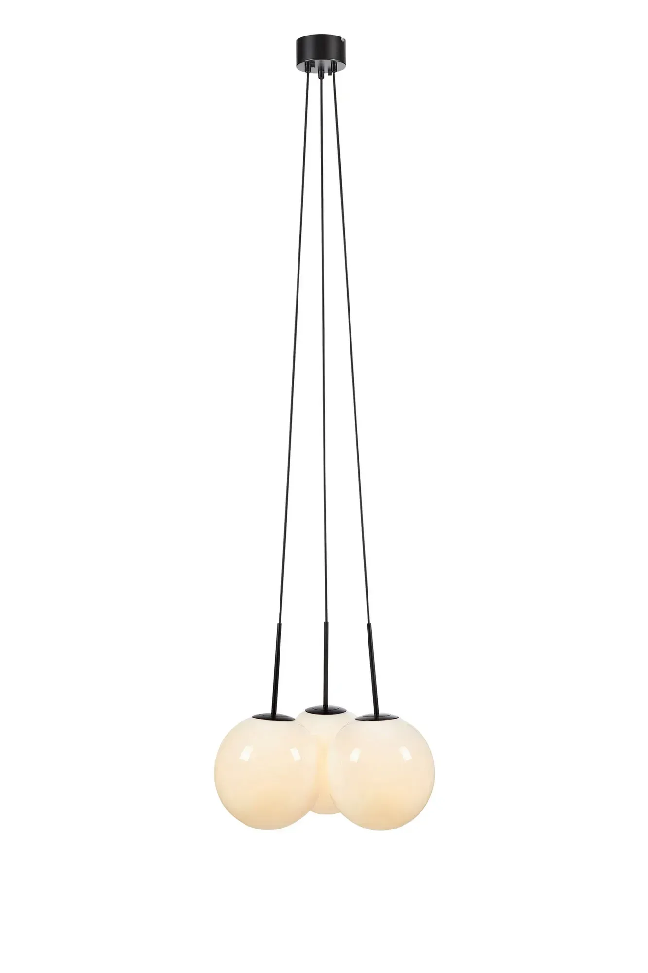 Dione Deckenlampe Schwarz/Weiß Runde