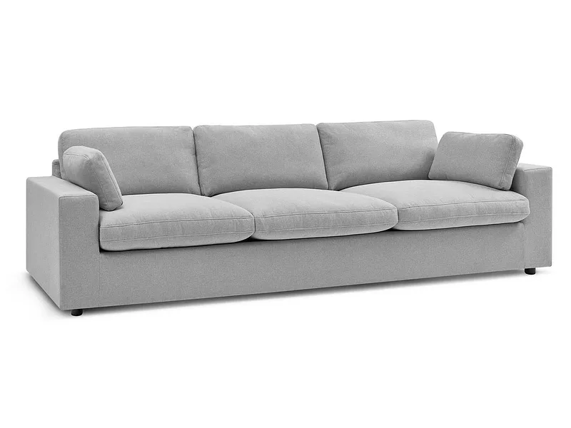 Sofa BOBOCHIC BELAIR Stoff hellgrau