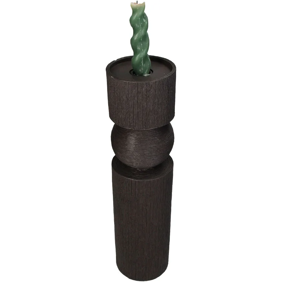 Kerzenhalter Kaars Braun Beton 35.3 cm