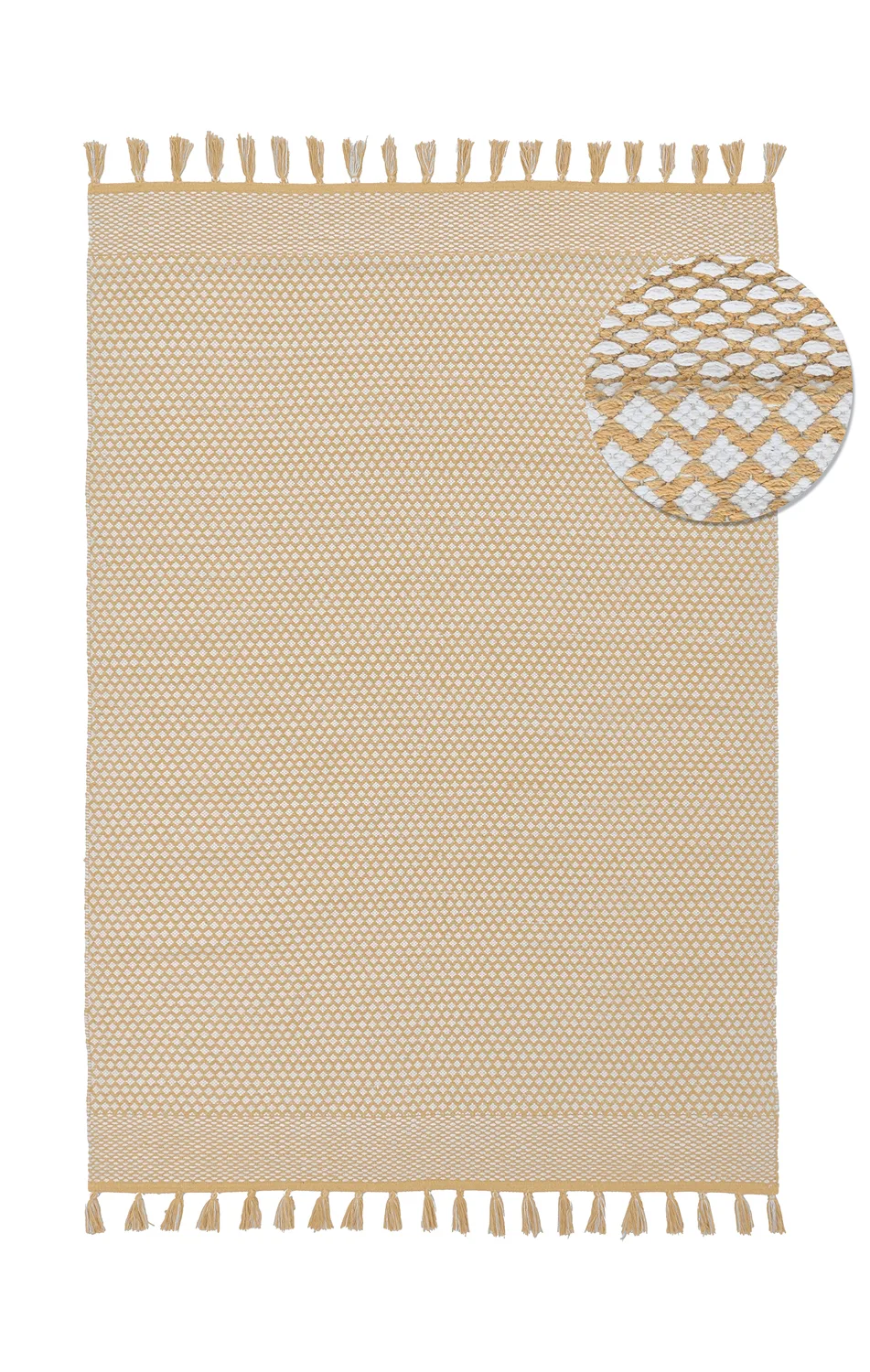 Filleryer - Vinga (sennepsgul) (Størrelse: 80 x 250 cm)
