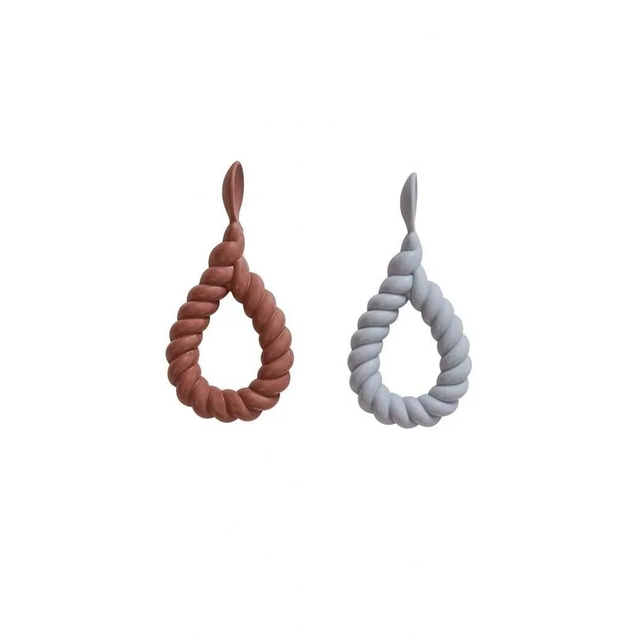 Kinderbesteck OYOY Schokolade Silikon/Kunststoff T 13 cm