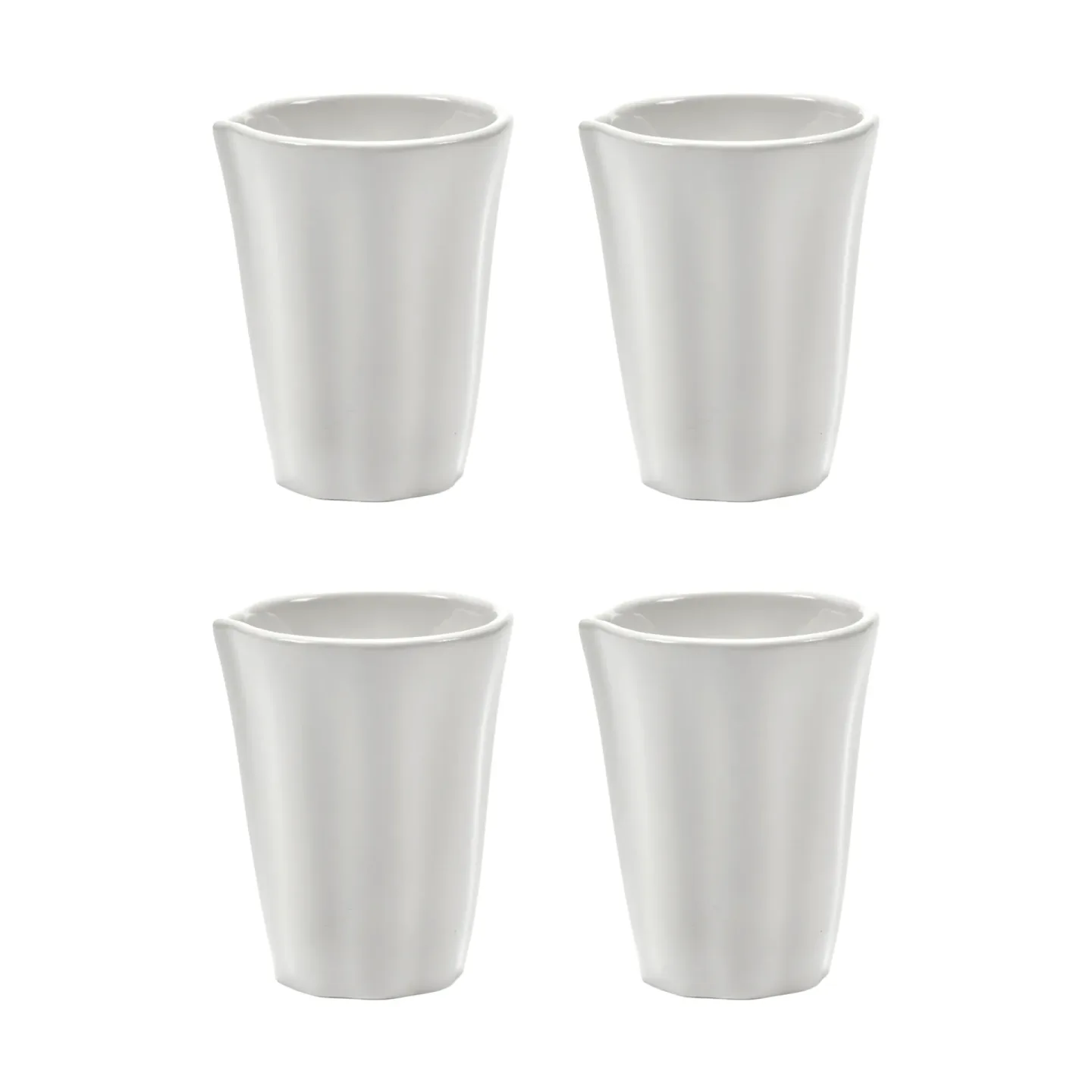 Serax Silhouette Milchkaraffe 7 cl 4er pack White