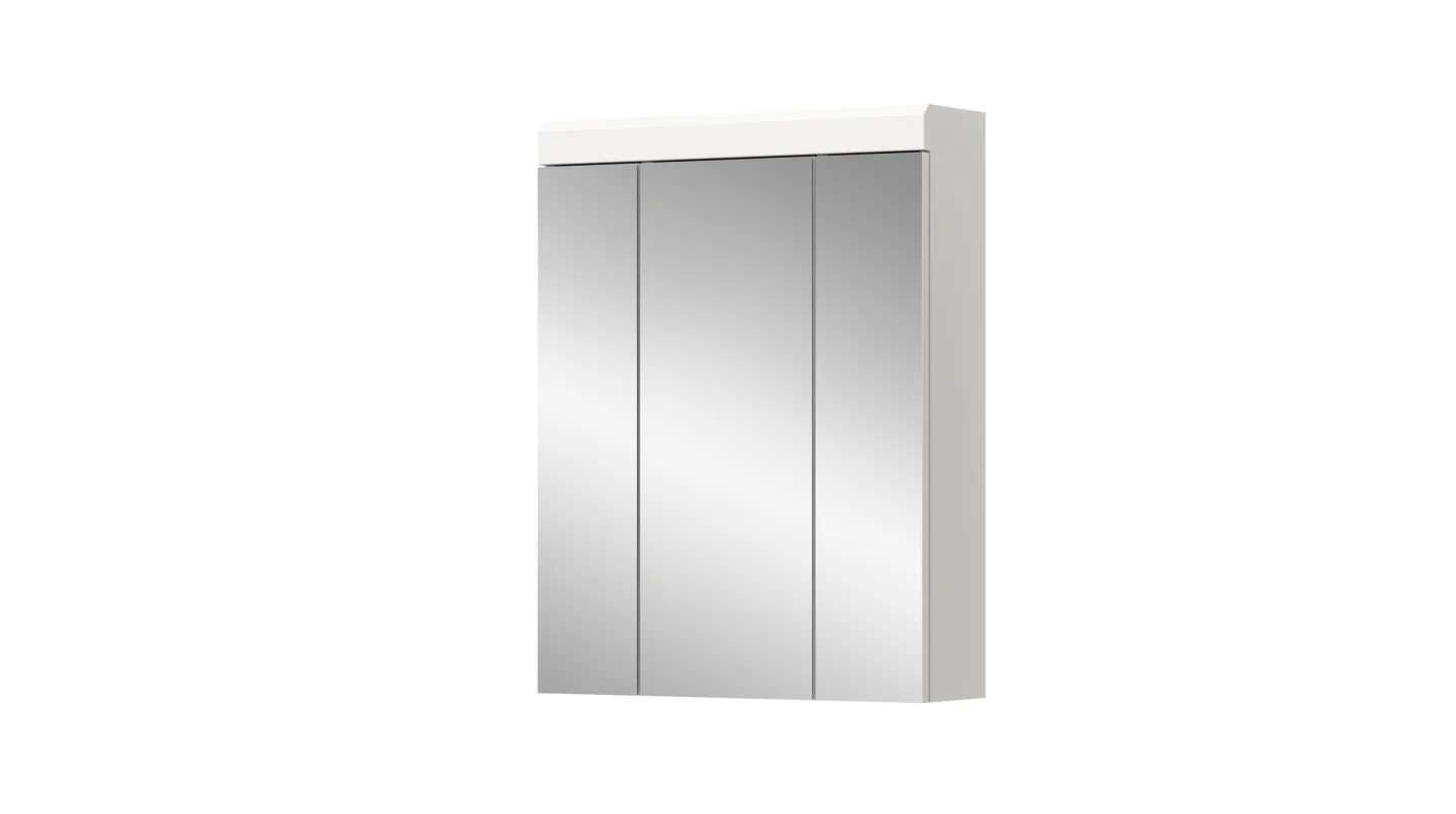 Spiegelschrank weiß 60 cm - SCOUT