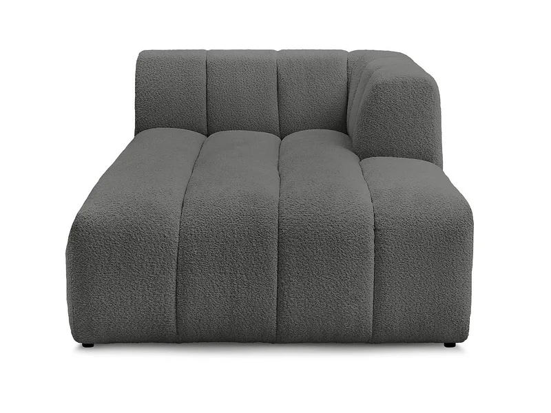 Récamière BOBOCHIC ANNECY Boucle-Stoff dunkelgrau