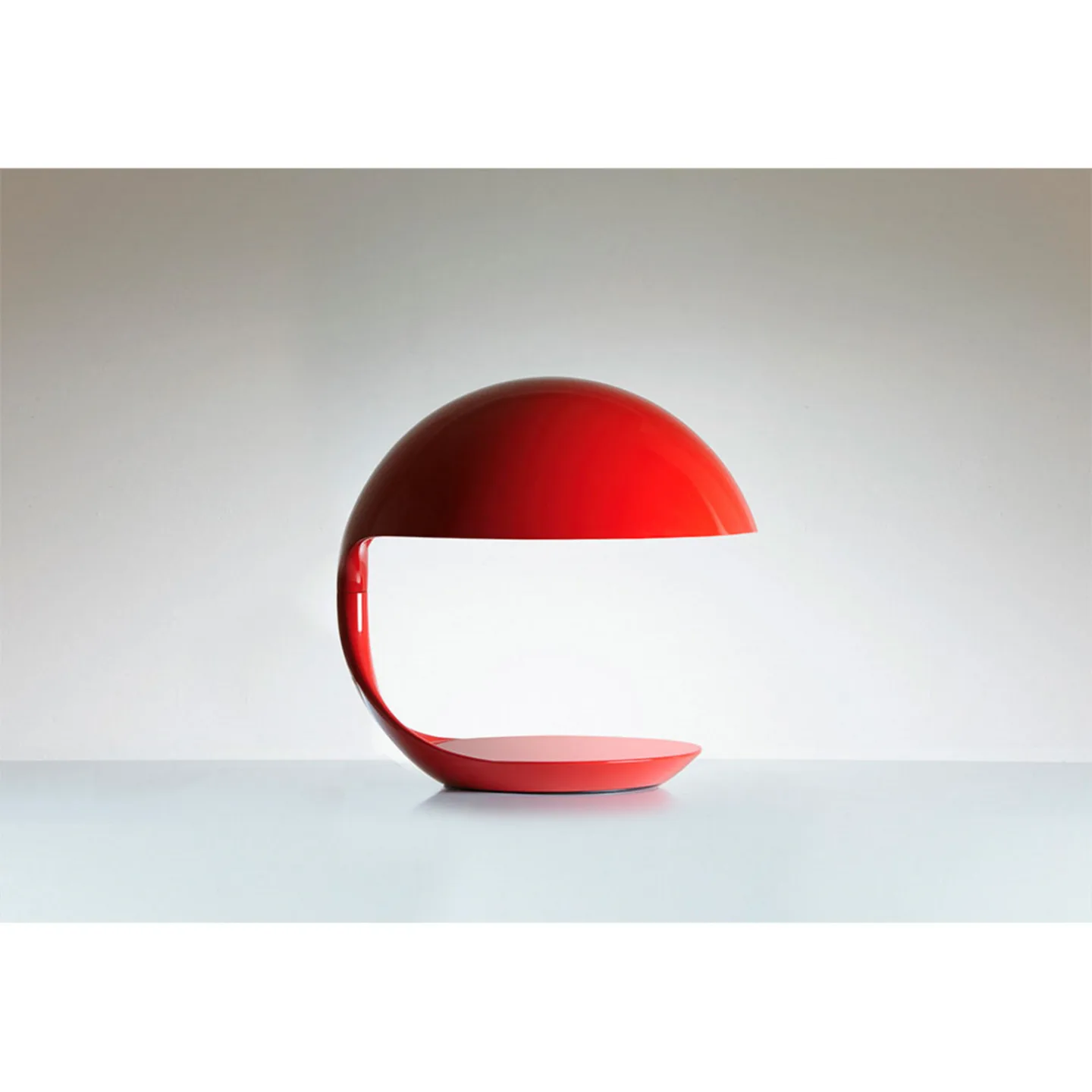 Cobra Tischleuchte Rot - Martinelli Luce - Wohnzimmer - Kunststoff