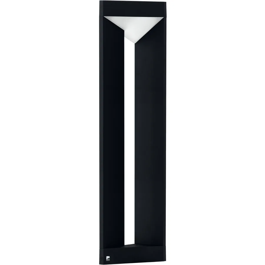 Eglo Stehlampe aussen Nembro Schwarz Aluminium 11 cm 80 cm - Material: Aluguss - LED - Lichtfarbe: Warmweiss - LED Energiesparlampen