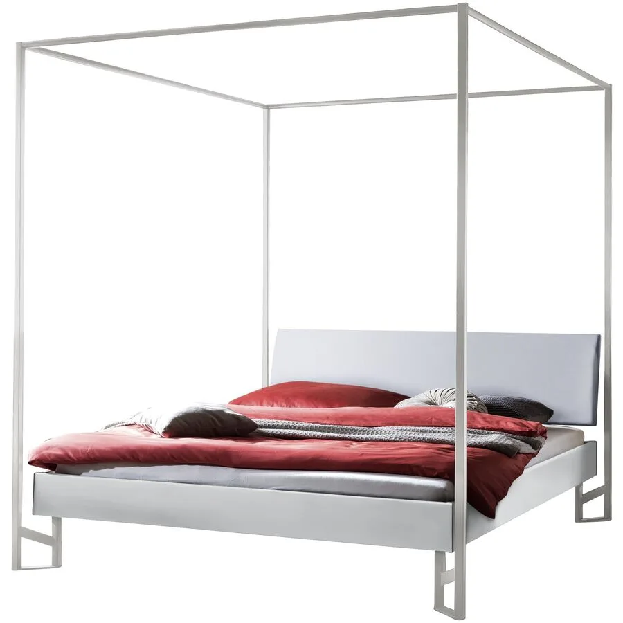 Hasena Himmelbett Eret weiss MDF 140 x 200 cm