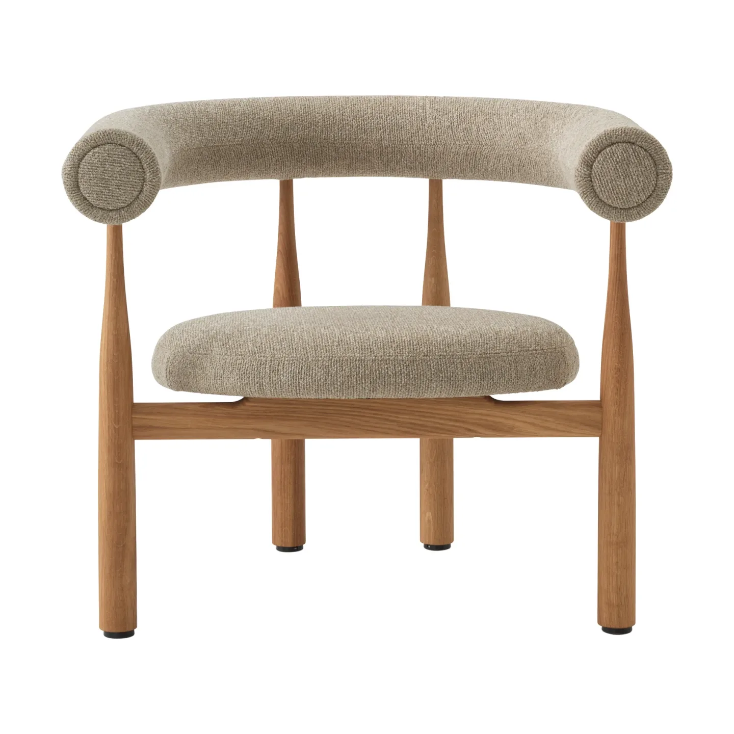 New Works Bukowski Lounge Chair Oak, Moss 17