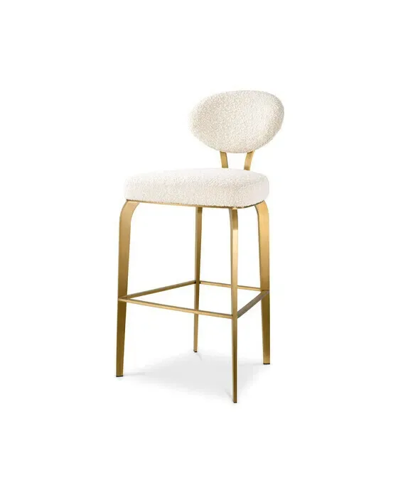 Dorrego barstol bouclé cream