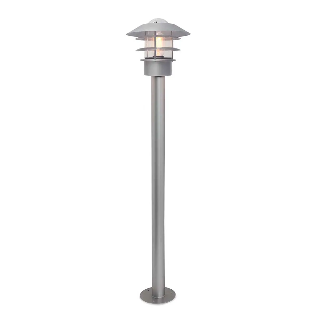 Elstead Lighting - Helsingor 100cm - Pollare - Silver