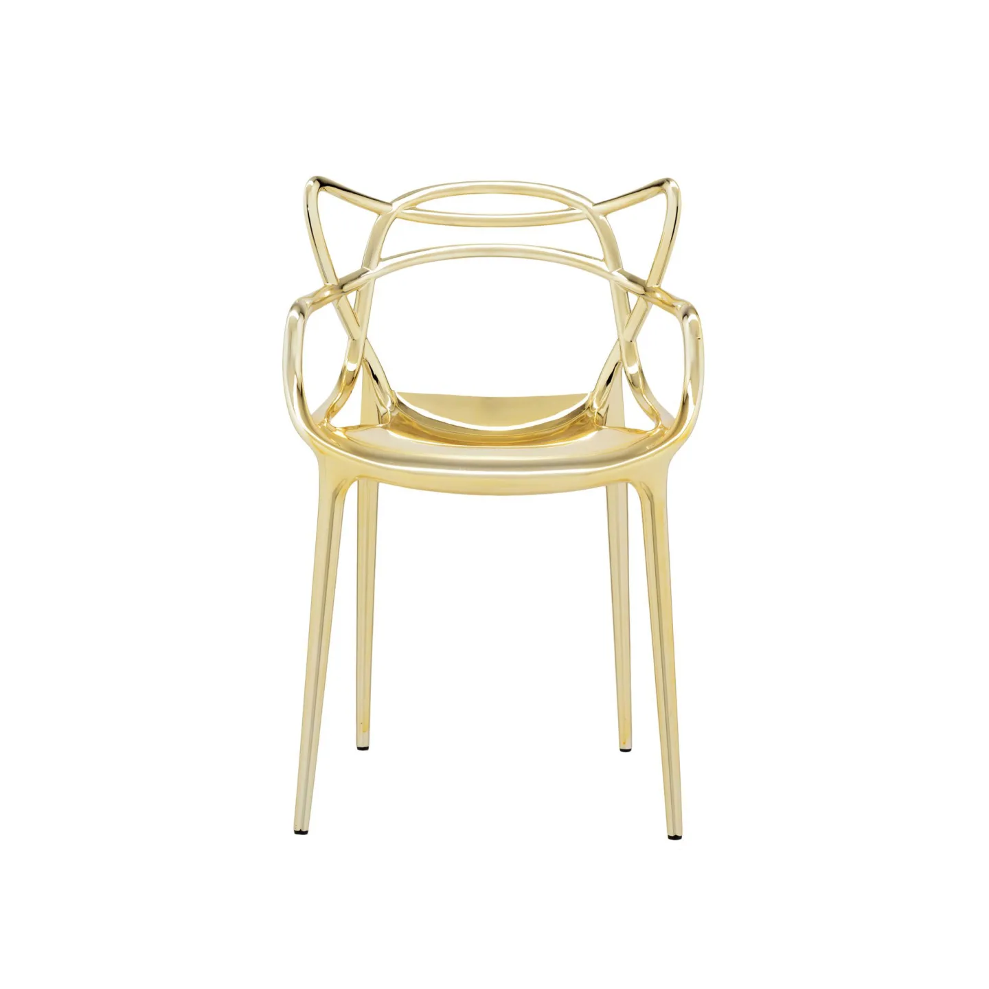 Kartell - Masters Chair 5864, Gold - Matstolar - Philippe Starck - Guld - Plast