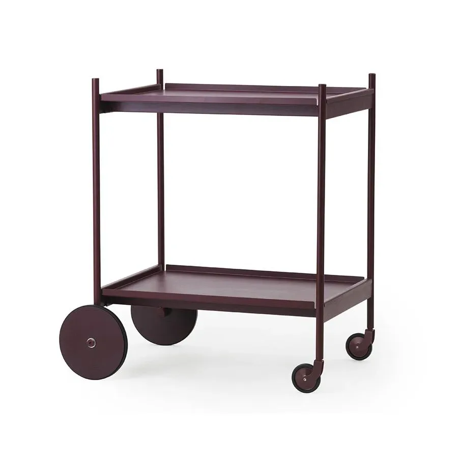 Normann Copenhagen Rul Servierwagen Burgundy