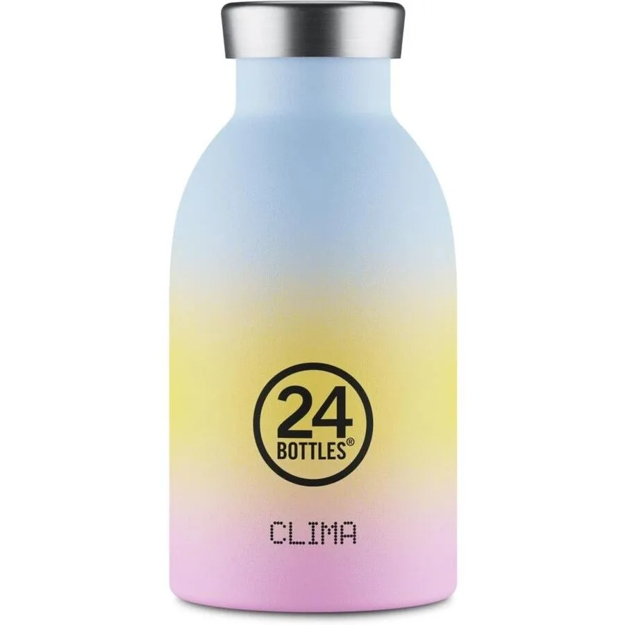 Thermosflasche 24 Bottles Blau Edelstahl 15 cm - Farbe: Aurora