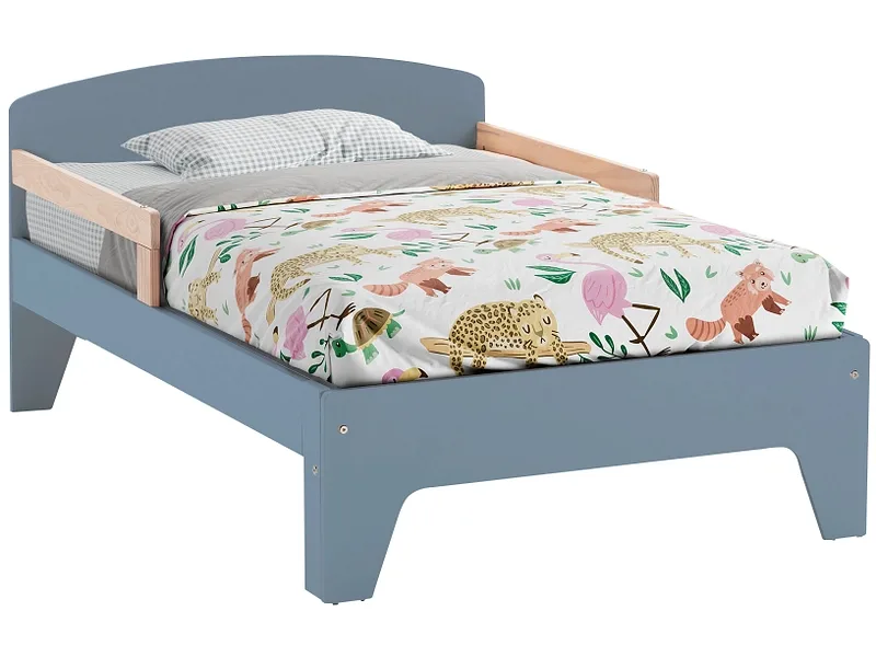 Bett wandelbar TIMY MARCKERIC 90x200cm blau