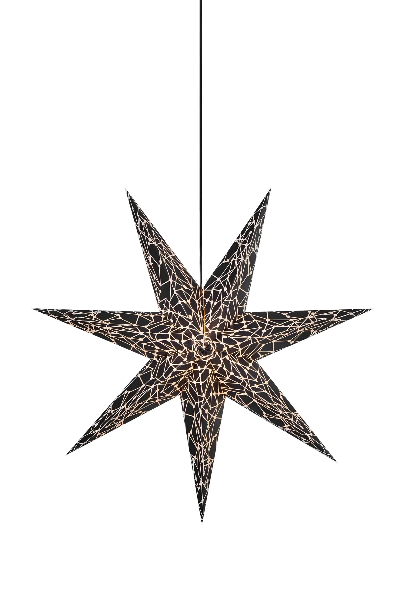 Karla Stern Schwarz 75 cm