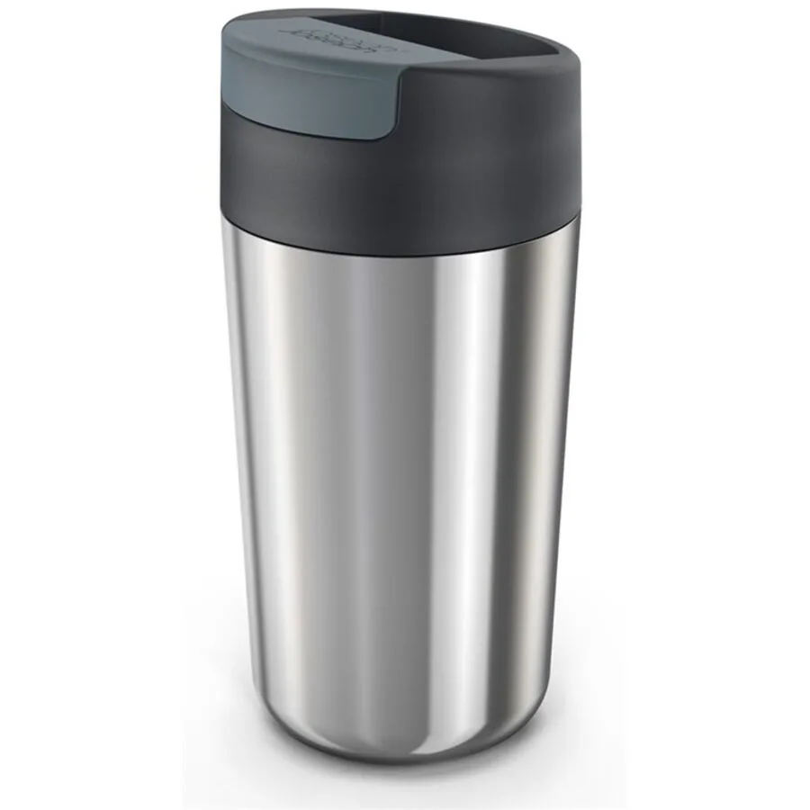 Thermobecher Joseph Joseph Sipp Edelstahl Edelstahl/Polyethylen 17.4 cm - Material: Edelstahl/Polypropylen/Silikon