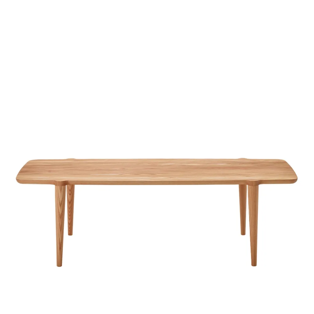 Naver Collection - AK 530 Orbit Soffbord, Höjd 51 cm, Oljad valnöt, Skiva i samma trä - Soffbord - Nissen & Gehl - Träfärgad - Trä