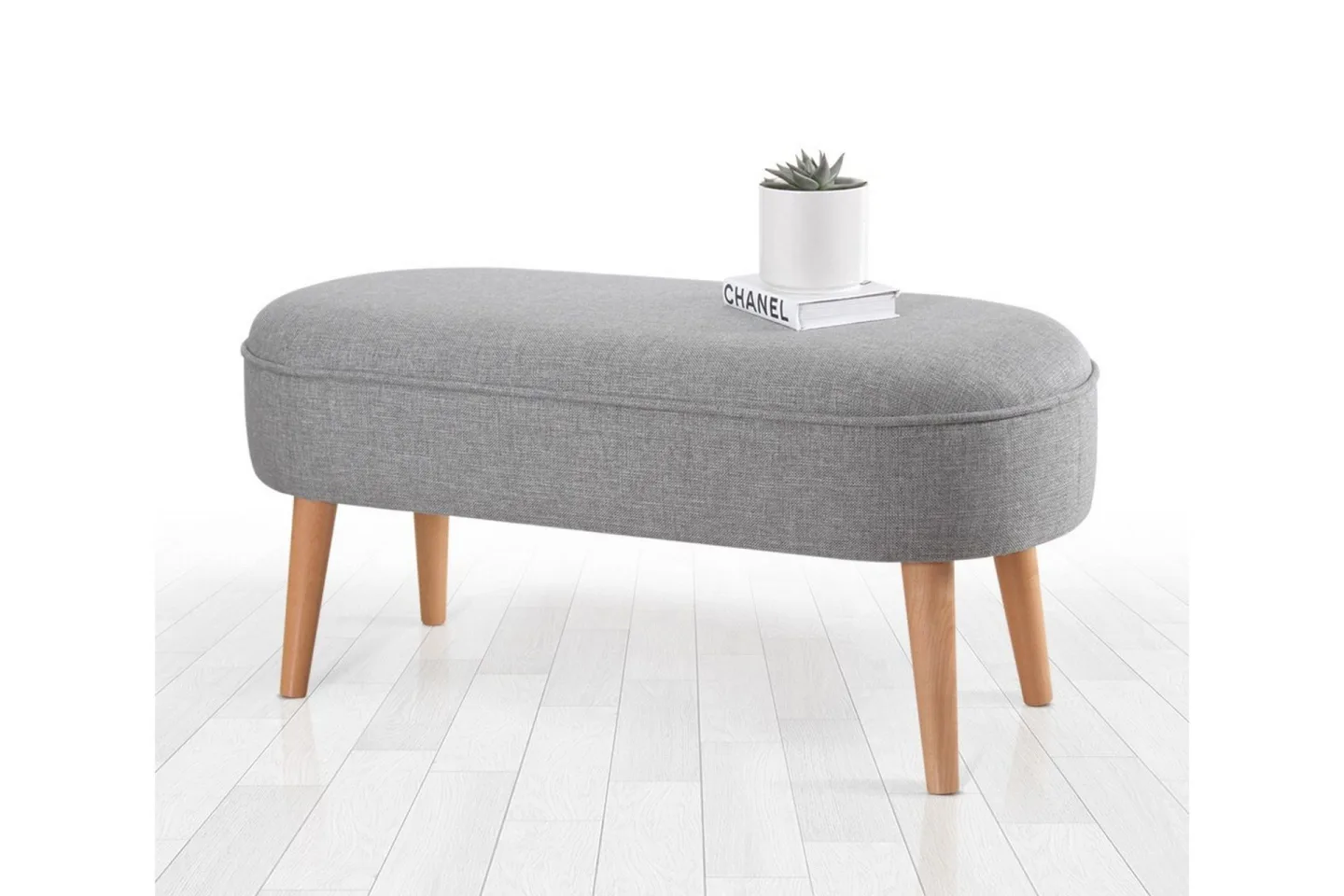 Werribee Sittpuff 100 cm - Grå