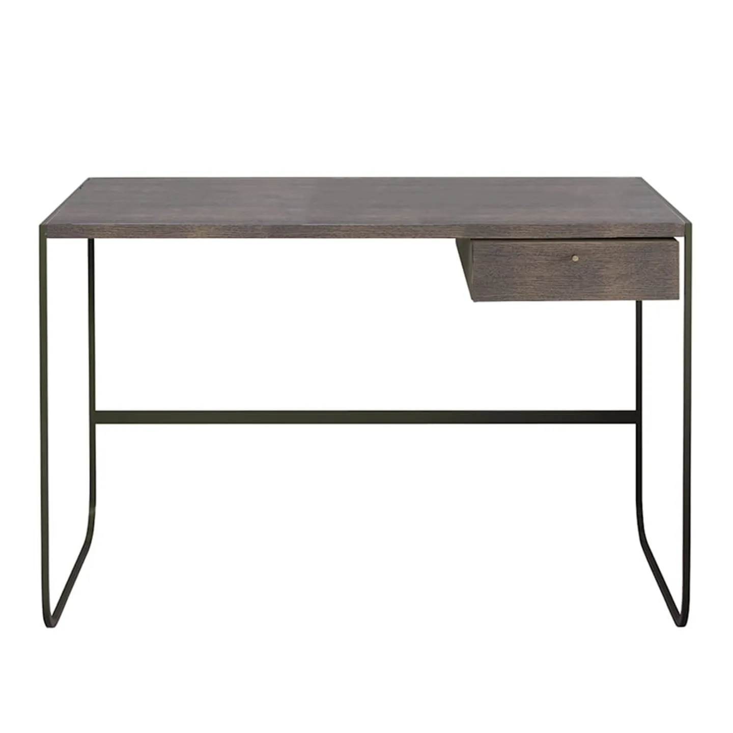 Asplund - Tati Desk Char Grey / Rökt Ek P6 - Skrivbord - Broberg & Ridderstråle - Träfärgad - Metall/Trä