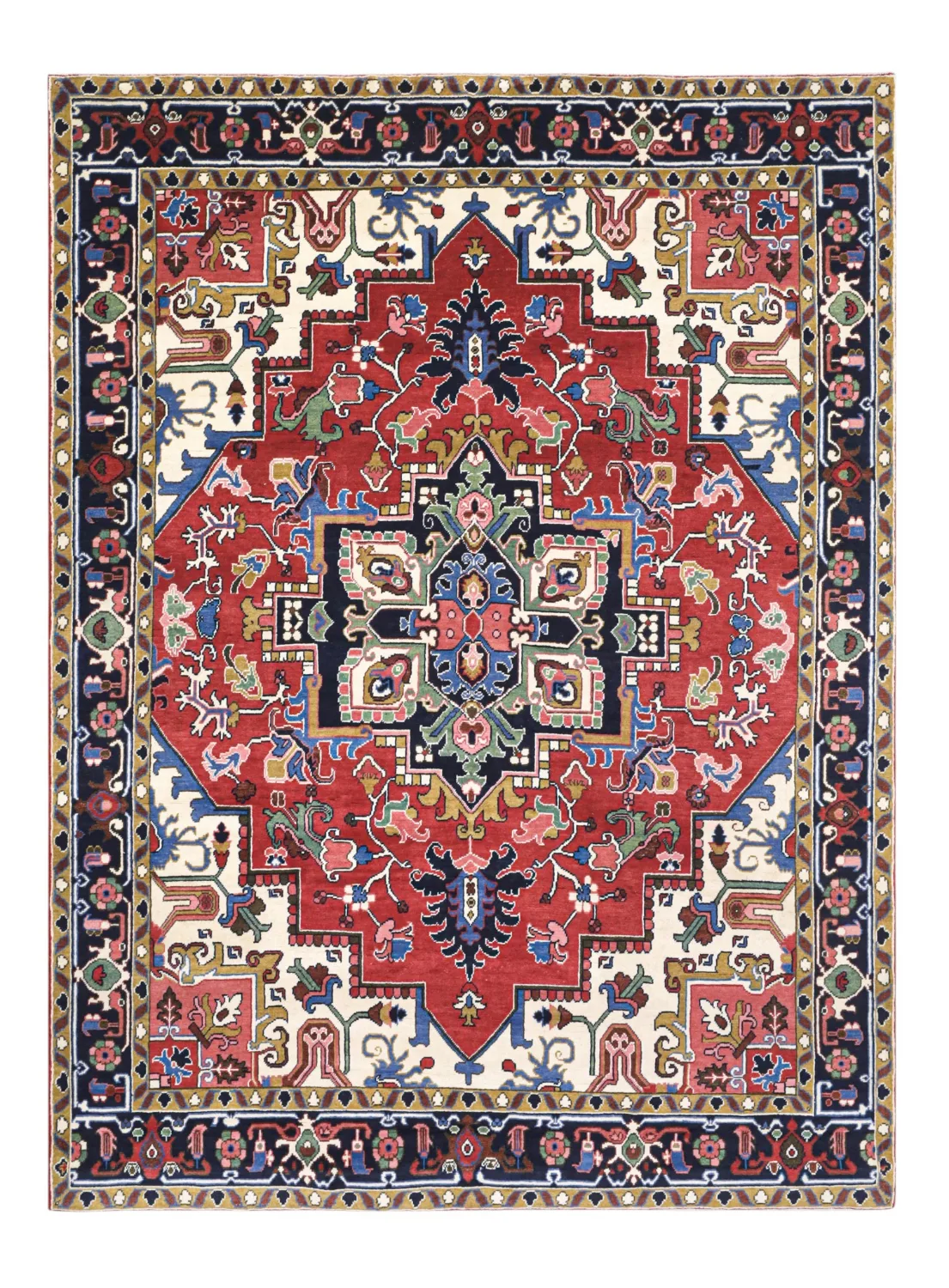 Orientalsk Teppe - Hariz Hand Knotted - 309 x 432 cm (Størrelse: 309 x 432 cm)