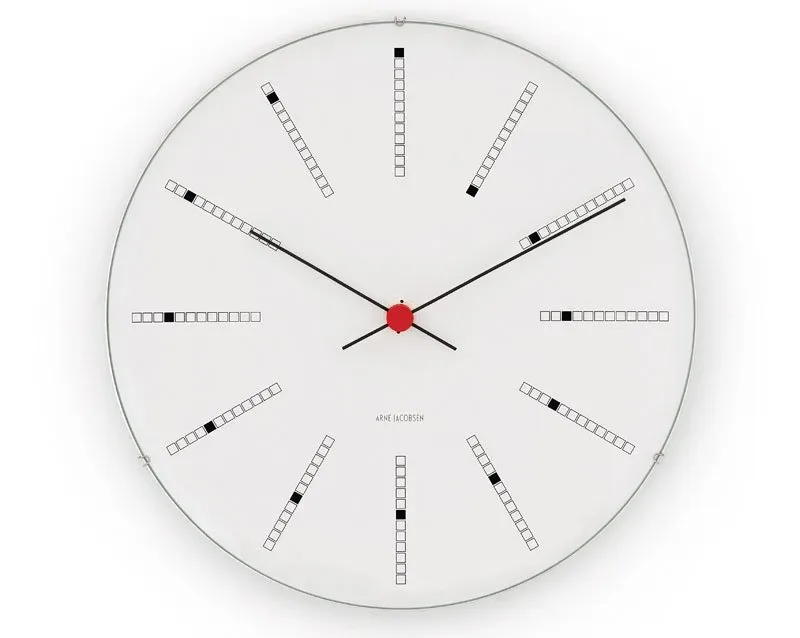 Arne Jacobsen Clocks Arne Jacobsen Bankers klocka Ø 210 mm