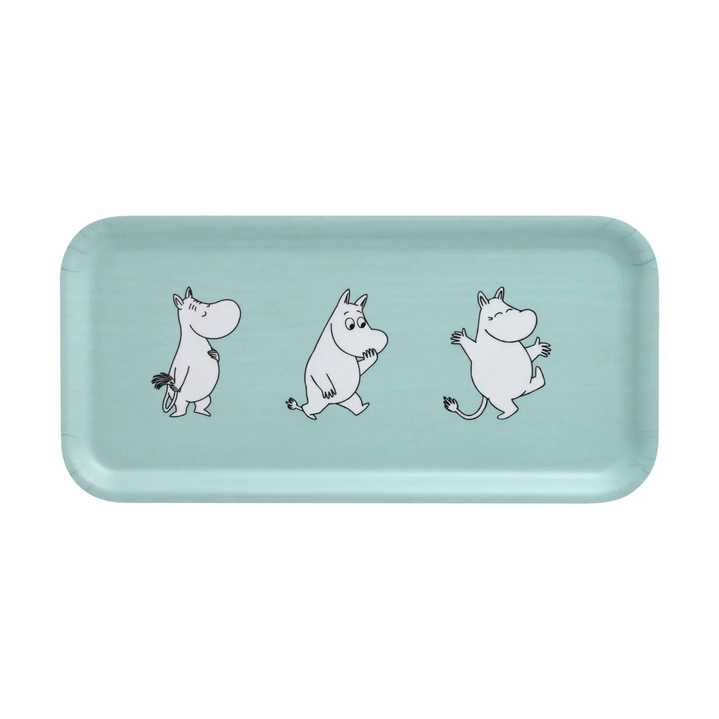 Muurla Moomin Tablett 13x27 cm Retro Moomin