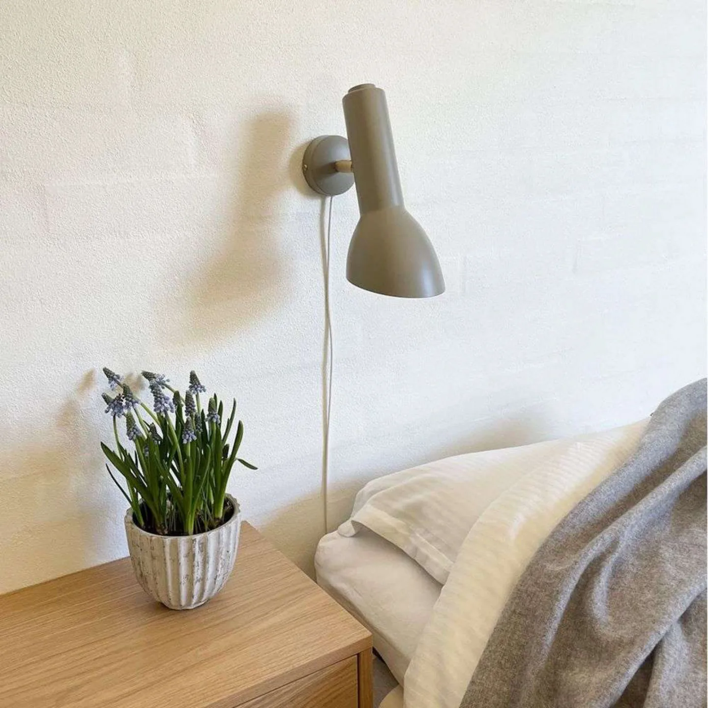 Oblique Wandleuchte Brass/Sand - Cph Lighting - Wohnzimmer - Aluminium