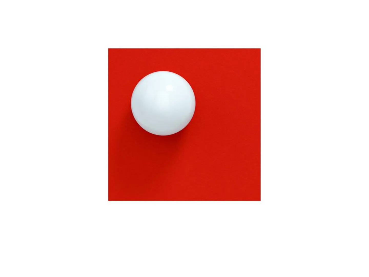 Candy Big Square S Wand-/Deckenleuchte, rot - Swedish Ninja - Wohnzimmer - Metall