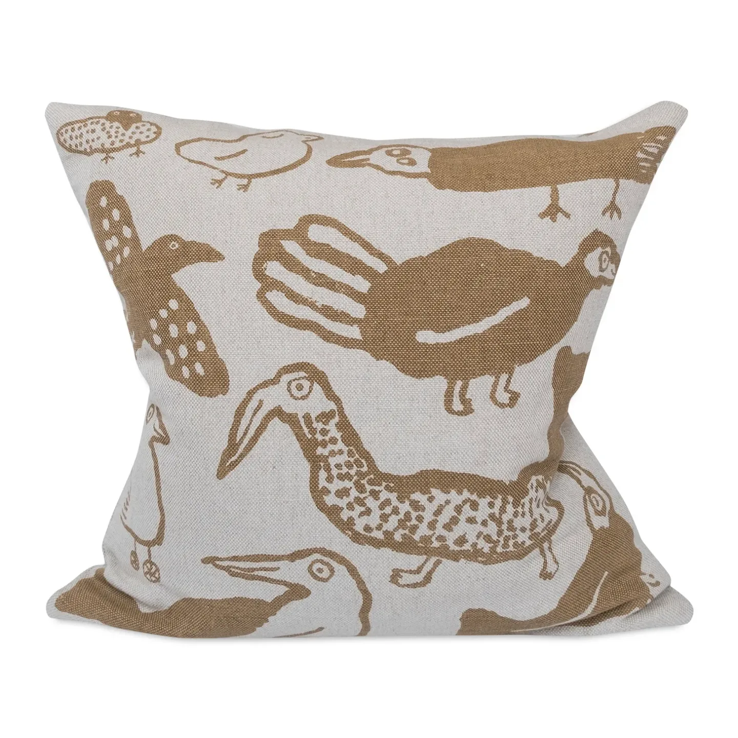 Fine Little Day Tori kuddfodral 48x48 cm Natur-senap