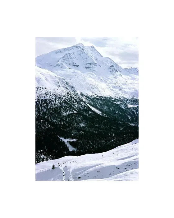 Ski Slope in St. Moritz