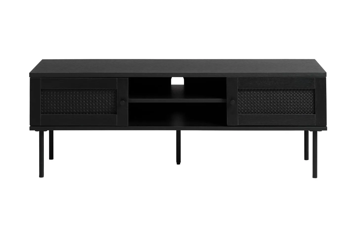 Kamello Tv-bänk 120 cm - Svart