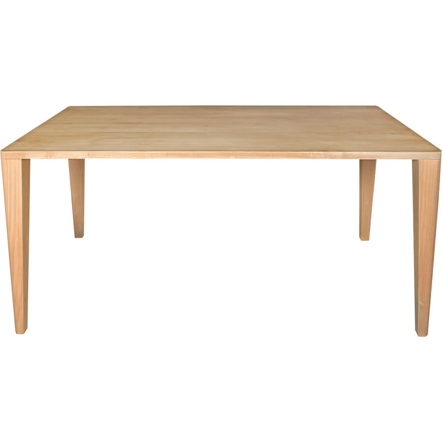 Esstisch Mada natur Sungkaiholz Massivholz B 160 T 90 cm
