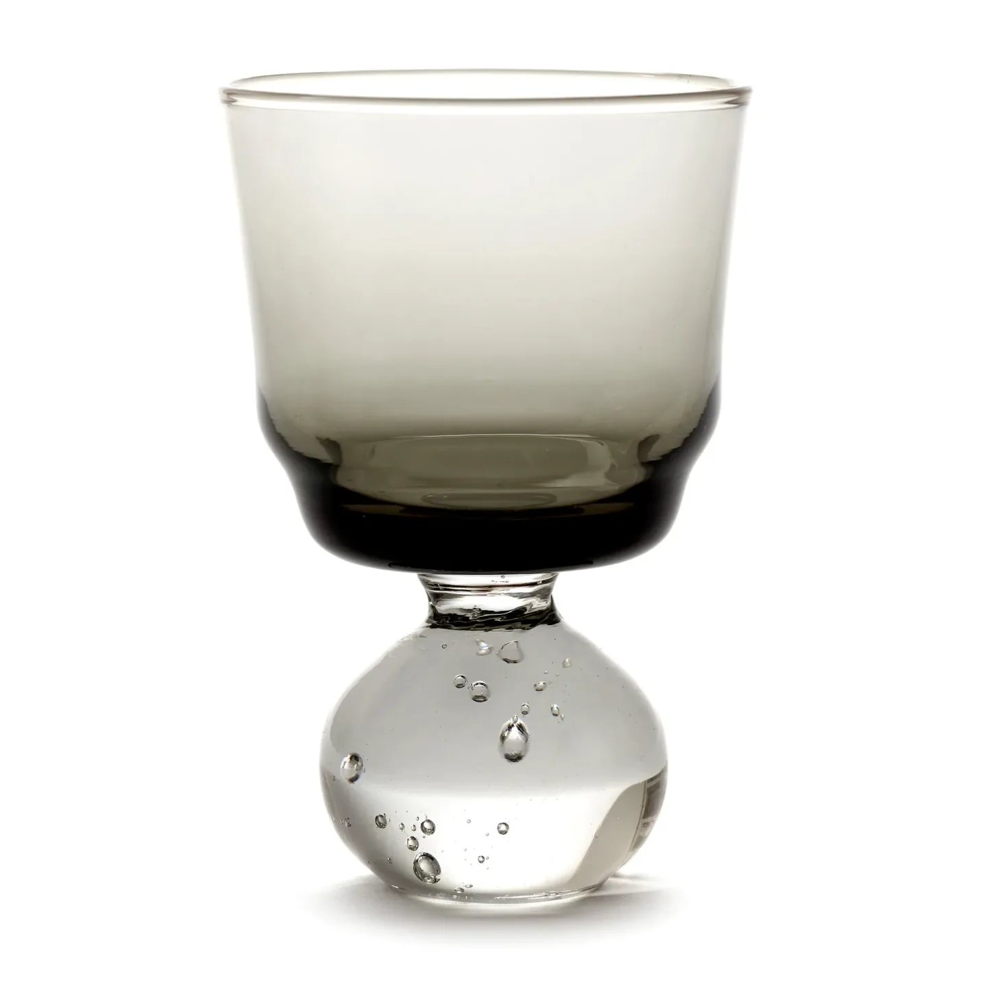 Serax Eternal snow stem Glas S Ø 6,3 cm Smokey Grey