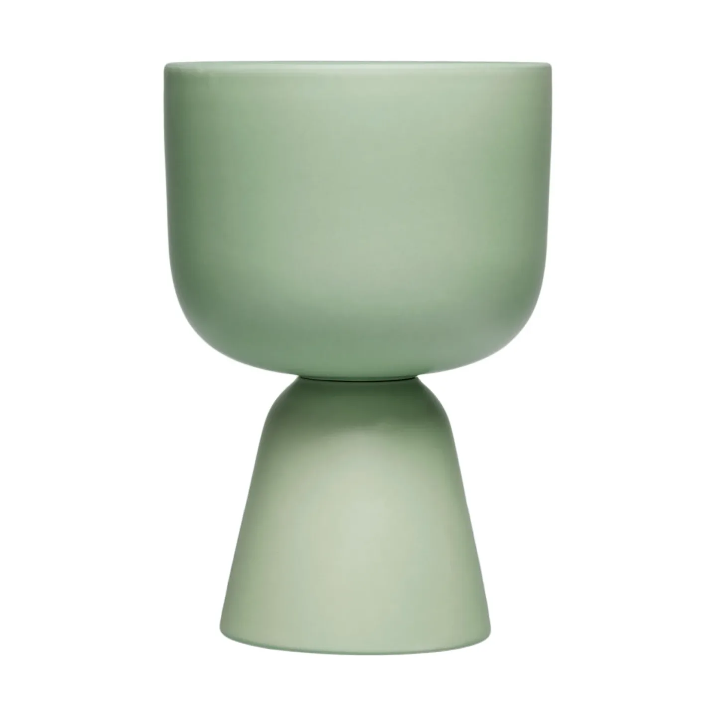 Iittala Nappula Blumentopf Matt mint, 23x15,5 cm