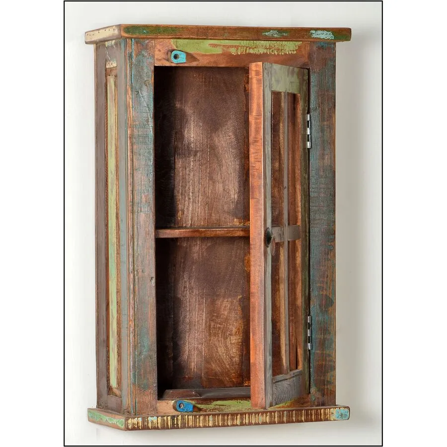 Badezimmerschrank South bunt Holz B 44 T 21 H 72 cm