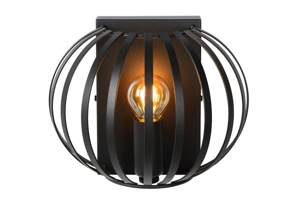 Lucide - Manuela 17cm - Vägglampa - Svart