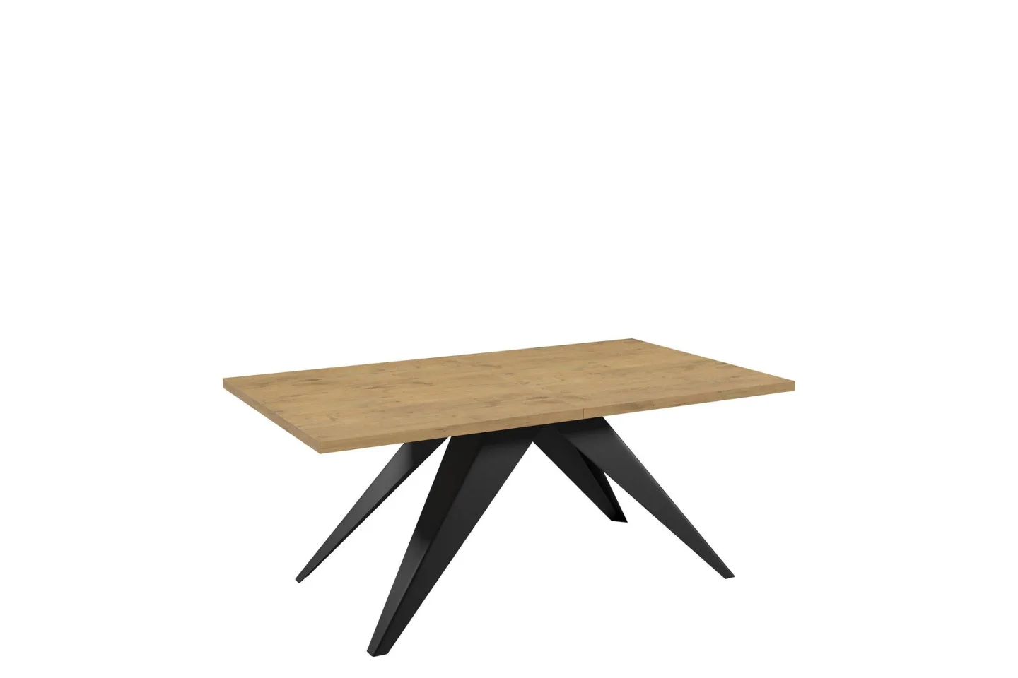 Vento Matbord 240 cm - Svart/Beige