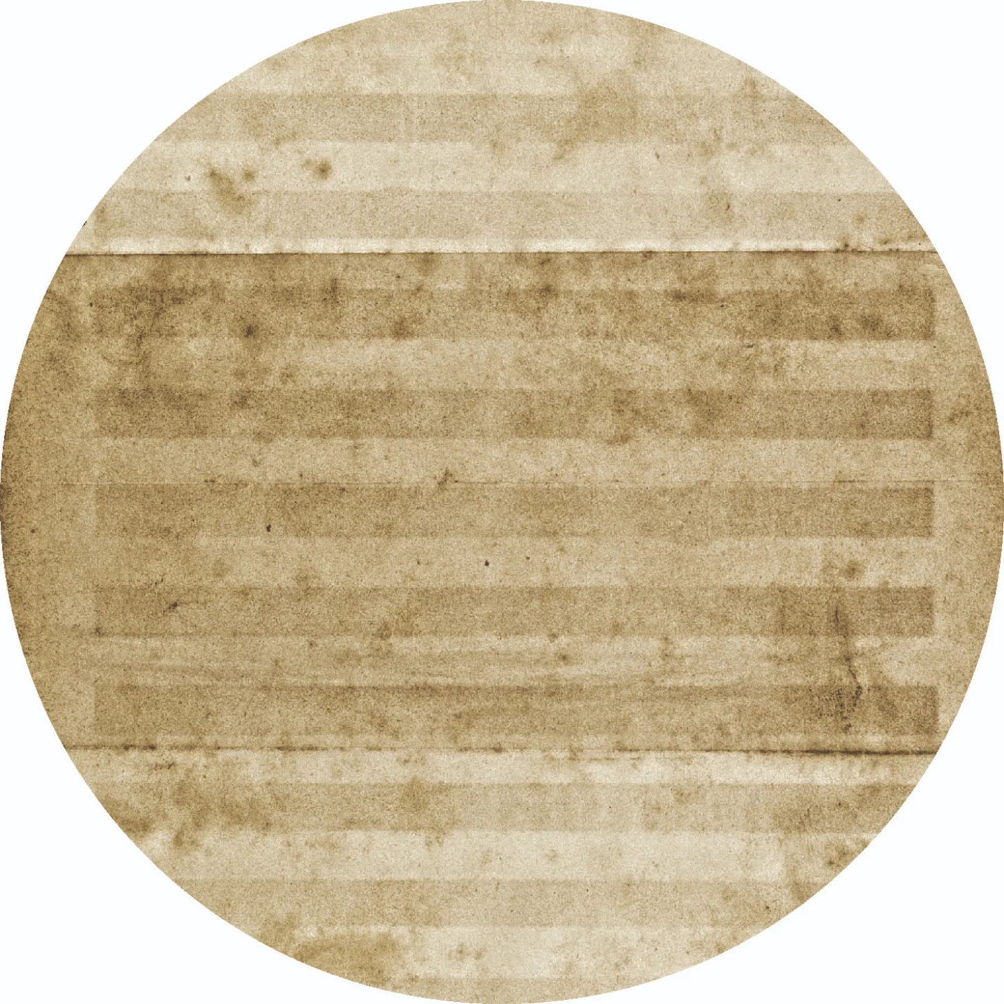 Rundt teppe - Lumio (beige) (Størrelse: Ø 160 cm)