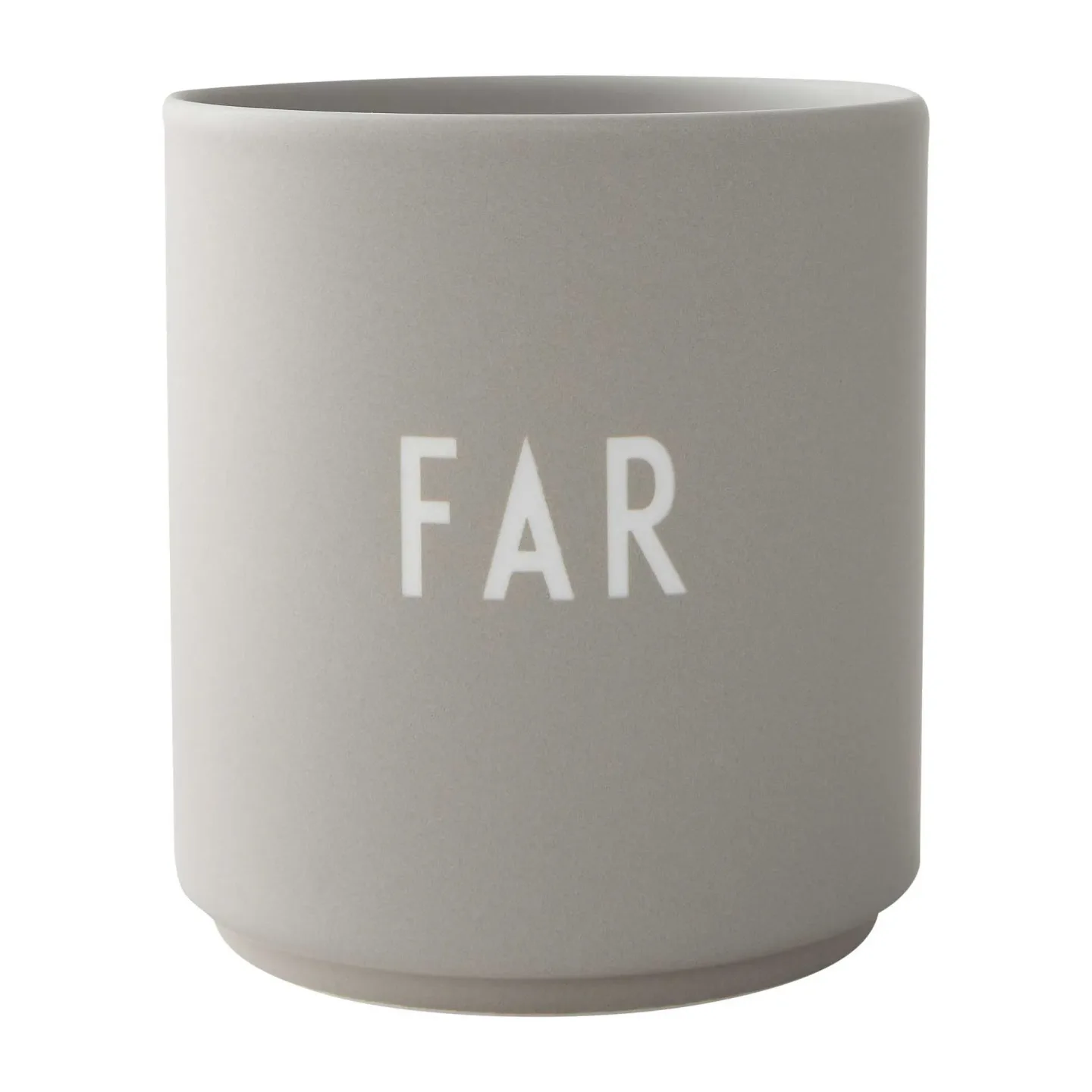 Design Letters Design Letters Lieblingsbecher 25cl Far-grey