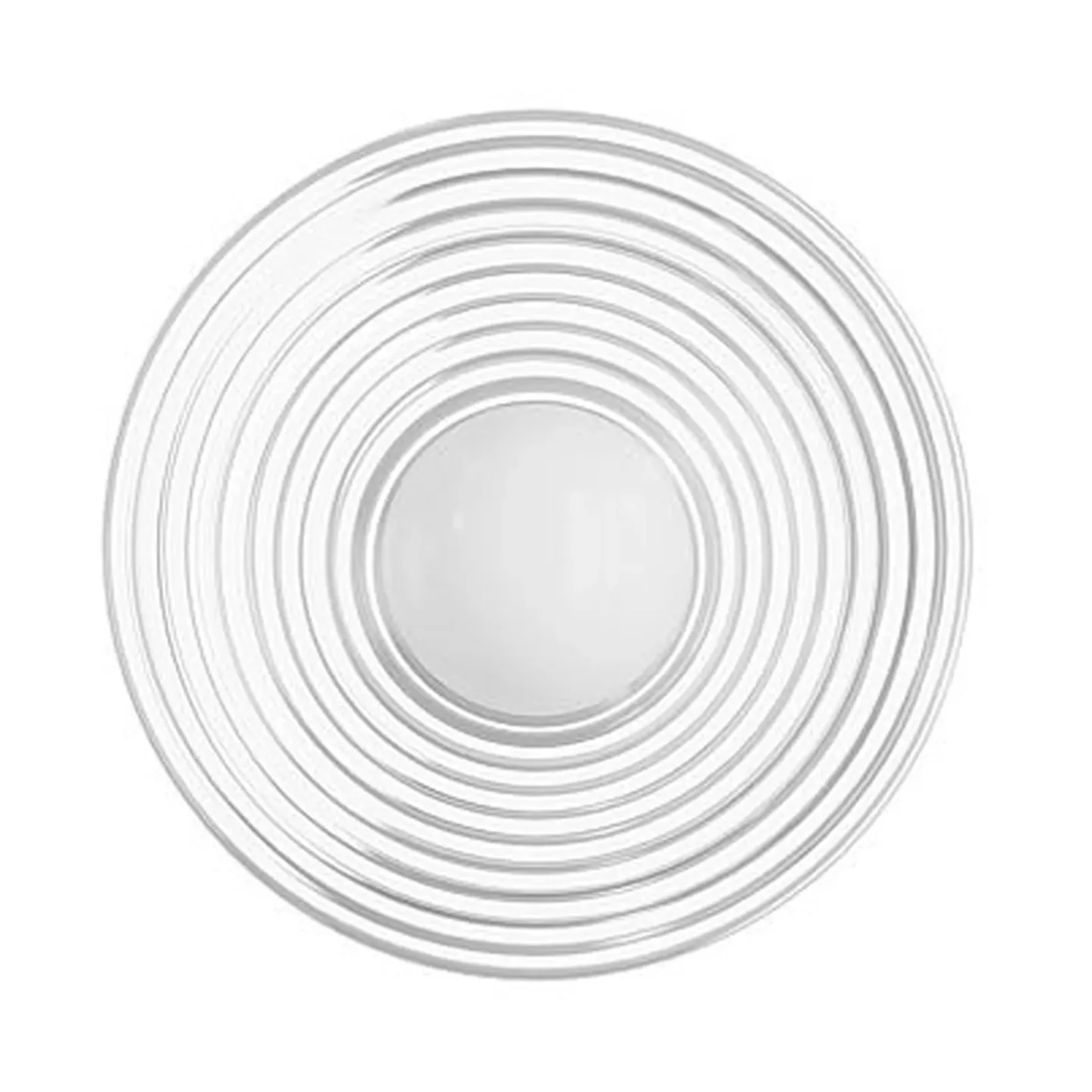 FDB Møbler U12 Sletterhage vägglampa Aluminium-opalglas, fast installation