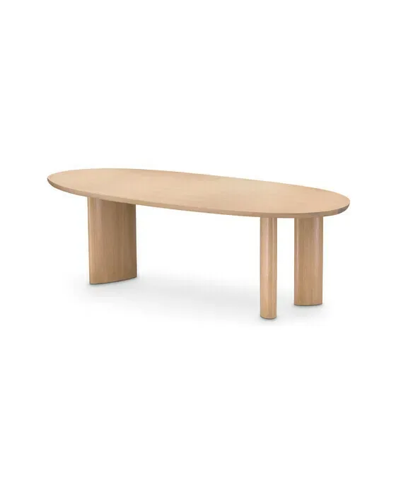 Lindner Dining Table Natural Oak Veneer