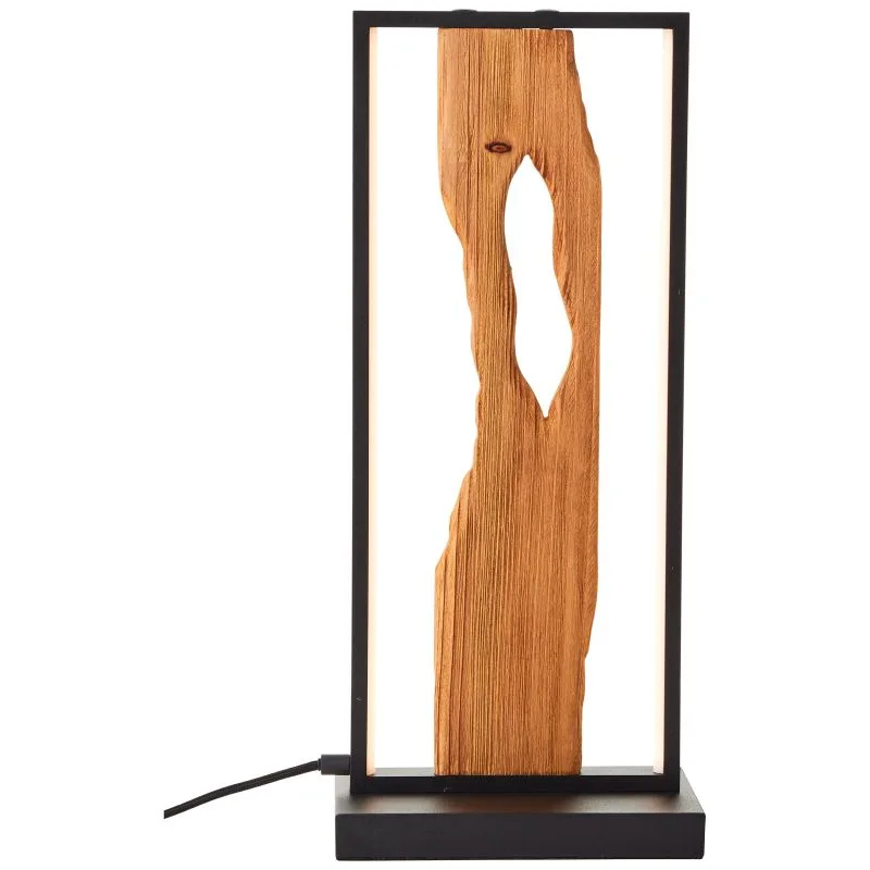 Brilliant - Chaumont 50cm - Bordslampa - Trä