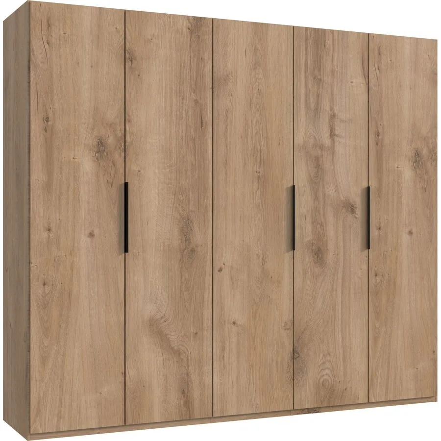 Kleiderschrank Sanko Plankeneiche Holzwerkstoff B 250 cm